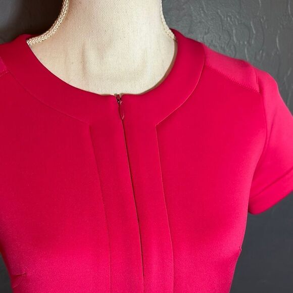 Shoshanna Pink Asymmetrical Mini Dress - Picture 4 of 7